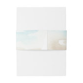 水の色素朴海シーサマービーチ結婚式 招待状ベリーバンド (裏面例)