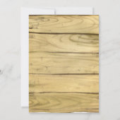 水の色素朴西クリスマスディナーパーティー 招待状 (裏面)