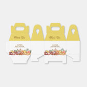 水の色素朴野菜フルーツ赤ちゃんシャワー フェイバーボックス (折り畳みなし)