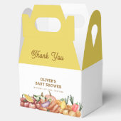 水の色素朴野菜フルーツ赤ちゃんシャワー フェイバーボックス (オープン)