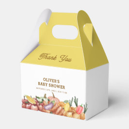 水の色素朴野菜フルーツ赤ちゃんシャワー フェイバーボックス