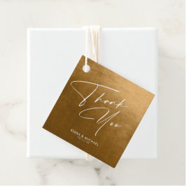 水の色結婚の感謝の秋の金ゴールドID786 フェイバータグ