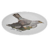 水の色絵を描はカッコウ カッティングボード (角)