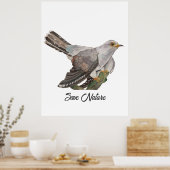 水の色絵を描はカッコウ ポスター (キッチン)