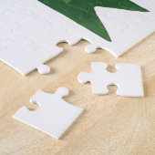 水の色絵画のパズルのバセットハウンド ジグソーパズル (側面)