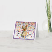 水の色絵画のcs.72aオースティンのモットカード カード (正面)