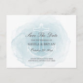 水の色航海のいかり日付のポストカードを保存 案内ポストカード (正面)