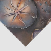 水の色航海の砂ドルの切り離し紙 薄葉紙 (詳細)