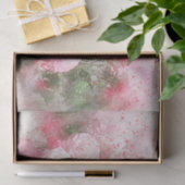 水の色芸術的バラの分離 薄葉紙 (ギフト)