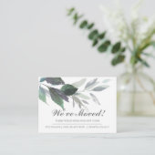 水の色葉の新しいホームの動きの発表 エンクロージャーカード (スタンド正面)