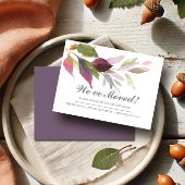 水の色葉の新しいホームの動きの発表 エンクロージャーカード