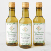 水の色葉の最初の共産小スペインのさい ワインラベル (ボトル)