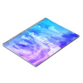 水の色鮮やか私たちのバケットリストカップル記念のカップル ノートブック (左側)