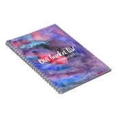 水の色鮮やか私たちのバケットリストカップル記念のカップル ノートブック (右側)