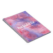 水の色鮮やか私たちのバケットリストカップル記念のカップル ノートブック (右側)