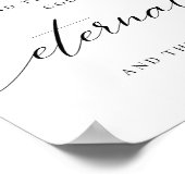 水の色1ヨハネ5:11クリスマスポスター ポスター (角)