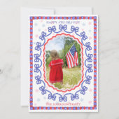 水の色7月の4th愛国弓米国 シーズンカード (正面)