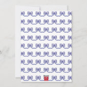 水の色7月の4th愛国弓米国 シーズンカード (裏面)