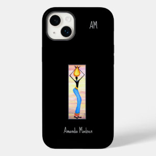 水の色，アフリカアート，ココナッツ油販売者 Case-Mate iPhone 14 PLUSケース