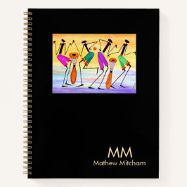 水の色、アフリカ美術、表現の幸せ ノートブック