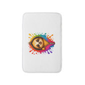 水の色(スロース) バスマット (正面縦)