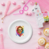 水の色（スロース） ペーパープレート (パーティー)