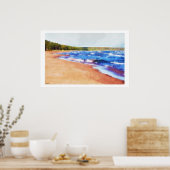 水の色 ポスター (キッチン)