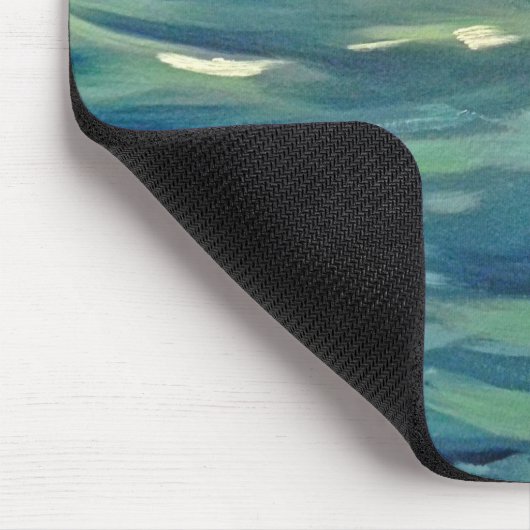 水の色 マウスパッド (コーナー)