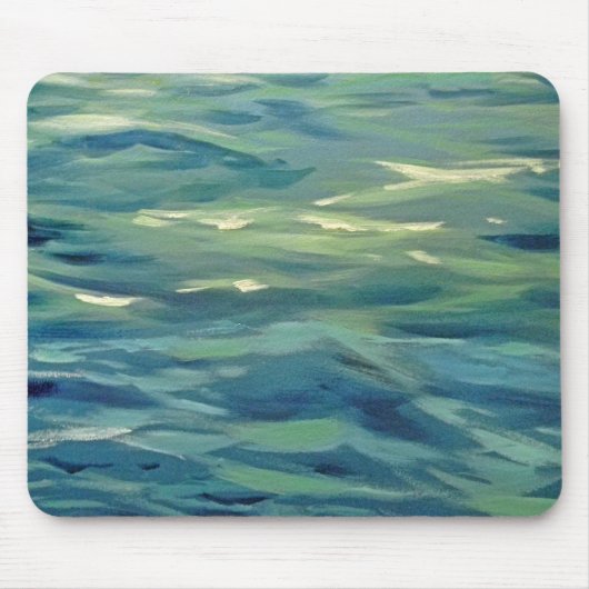 水の色 マウスパッド (正面)
