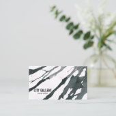 水の色 名刺 (スタンド正面)