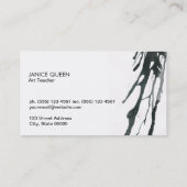 水の色 名刺 (裏面)