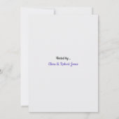 水の色、春の花、母の日ブランチ 招待状 (裏面)