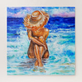 水の色 – 海岸 – ジグソーパズル (縦)