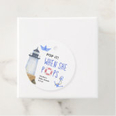 水の色 – 航海の彼女がポップ フェイバータグ (インサイチュ)