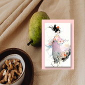 水の色(Wispy) |踊り日本のガールポストカード ポストカード