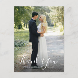 水の色Anemoneスクリプトありがとう写真はがき ポストカード