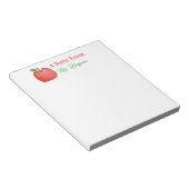 水の色Apple Noteから先生メモ ノートパッド (アングル)