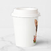 水の色Chihuahuaノールクリスマス 紙コップ (右)