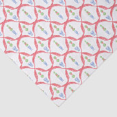 水の色Chinoiserieクリスマスレッドボウトピアリー 薄葉紙 (詳細)