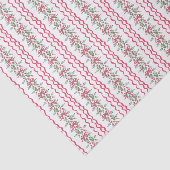 水の色Chinoiserieクリスマスレッドボウミスタントー 薄葉紙 (詳細)