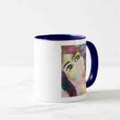 水の色FAROKHZAD MUG詩イラン マグカップ (正面右)