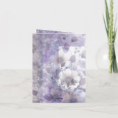 水の色Get Well Card サンキューカード (裏面)