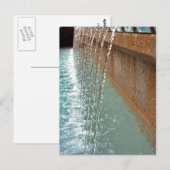 水の落下 ポストカード (正面/裏面)