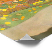 『水の蛇』(みずのへび、Wasserschlangen II)Ⅱ by グスタフ・クリムト、 アール ポスター (角)