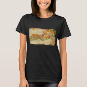 『水の蛇』(みずのへび、Wasserschlangen II)Ⅱ by グスタフ・クリムト, アール Tシャツ