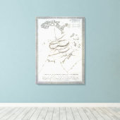 水の輝かしい戦いの計画 キャンバスプリント (インサイチュ (ウッドフロア))