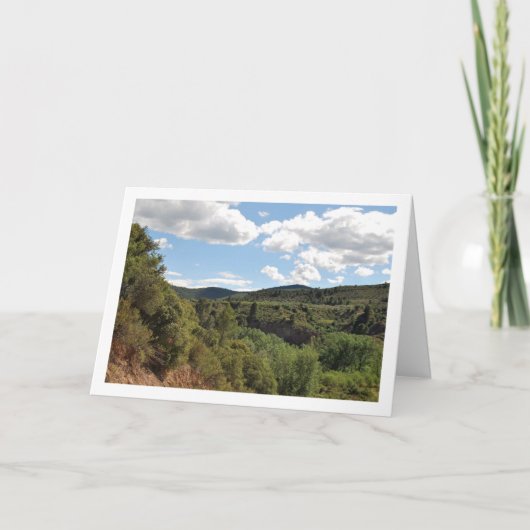 水の道 くもり空、チェルバ、バレンシア、スペイン カード (正面)