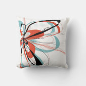 水の開花の枕 クッション (正面)