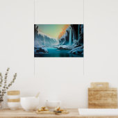 水の隙間の冬 ポスター (キッチン)