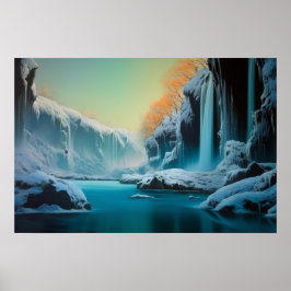 水の隙間の冬 ポスター